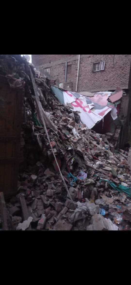 انهيار منزل الدويقة