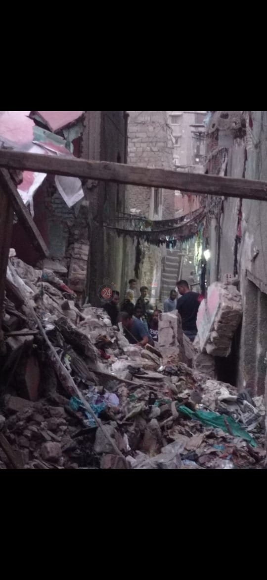 انهيار منزل الدويقة