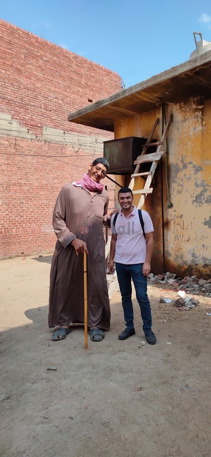 مراسل القاهرة 24 مع محمد شحاتة عملاق الشرقية الطيب