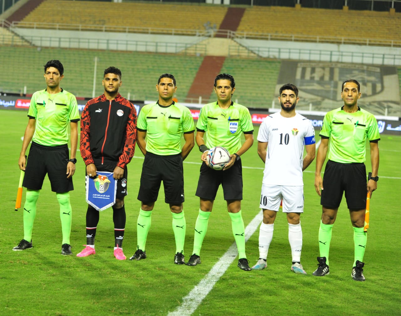 مباراة المنتخب الأولمبي والأردن الودية (6)