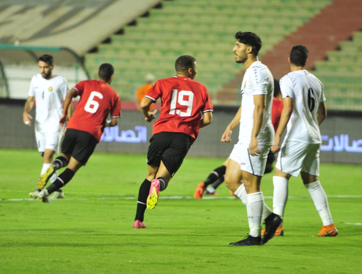 مباراة المنتخب الأولمبي والأردن الودية (12)