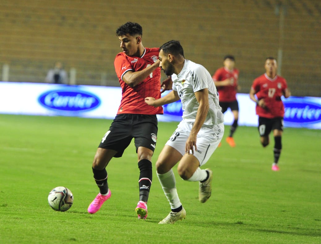 مباراة المنتخب الأولمبي والأردن الودية (16)