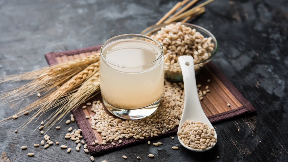 ماء الشعير بالليمون