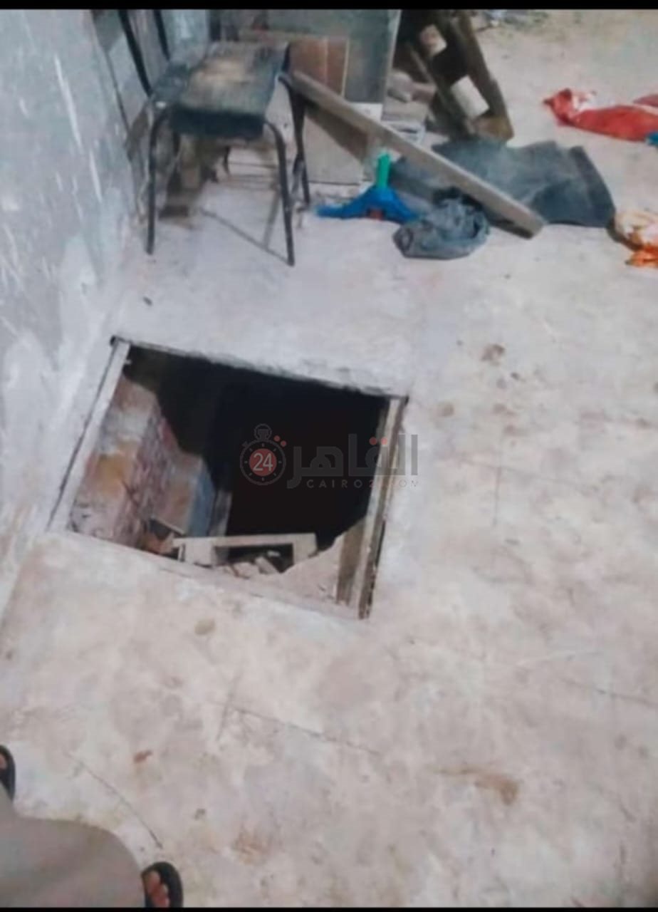 حفرة بمنزل بالخانكة 1