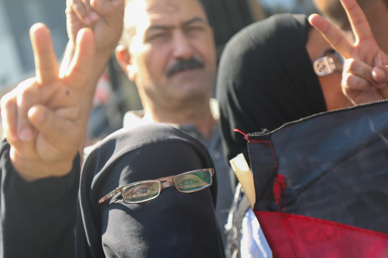 محامو الإسكندرية ينظمون وقفة احتجاجية دعما للشعب الفلسطيني