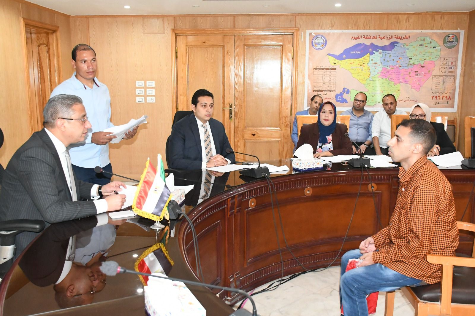 محافظ الفيوم يوجه بتنفيذ تطبيق يتيح للمريض اختيار المستشفى المناسب له