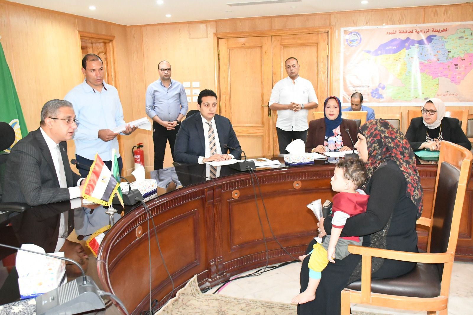 محافظ الفيوم يوجه بتنفيذ تطبيق يتيح للمريض اختيار المستشفى المناسب له