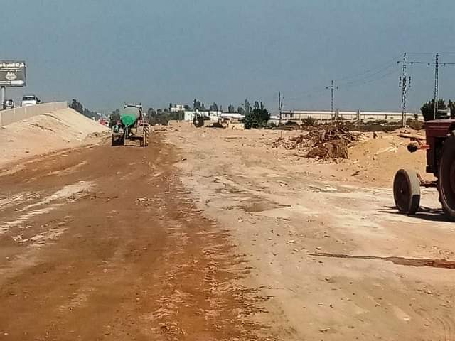 توسعة مداخل ومخارج منطقة الزوامل الصناعية 10