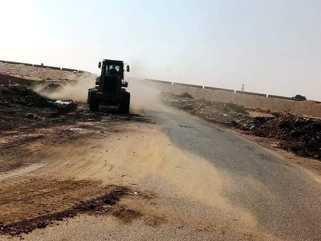 توسعة مداخل ومخارج منطقة الزوامل الصناعية 3