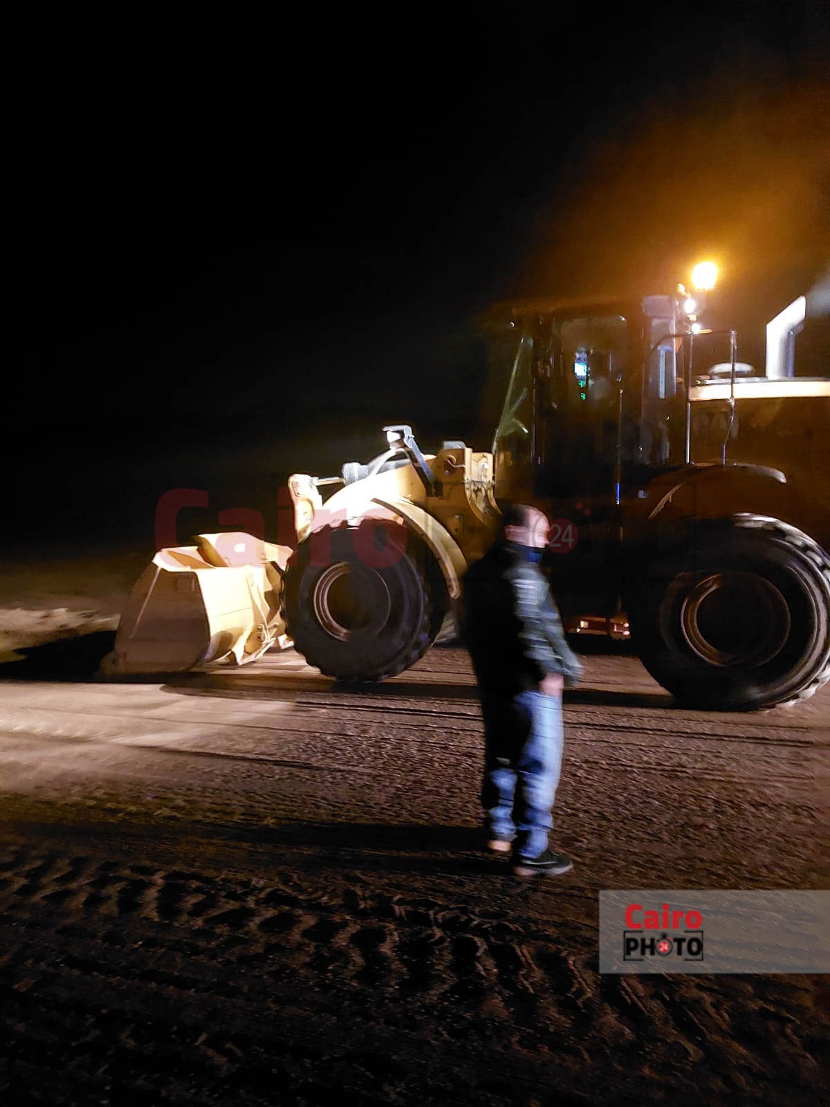 عودة فتح الطرق بمدينة سانت كاترين 