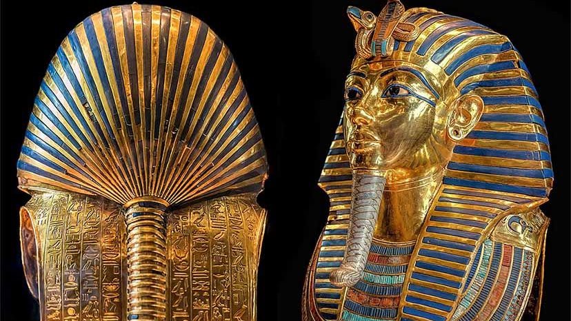قناع الملك توت عنخ آمون