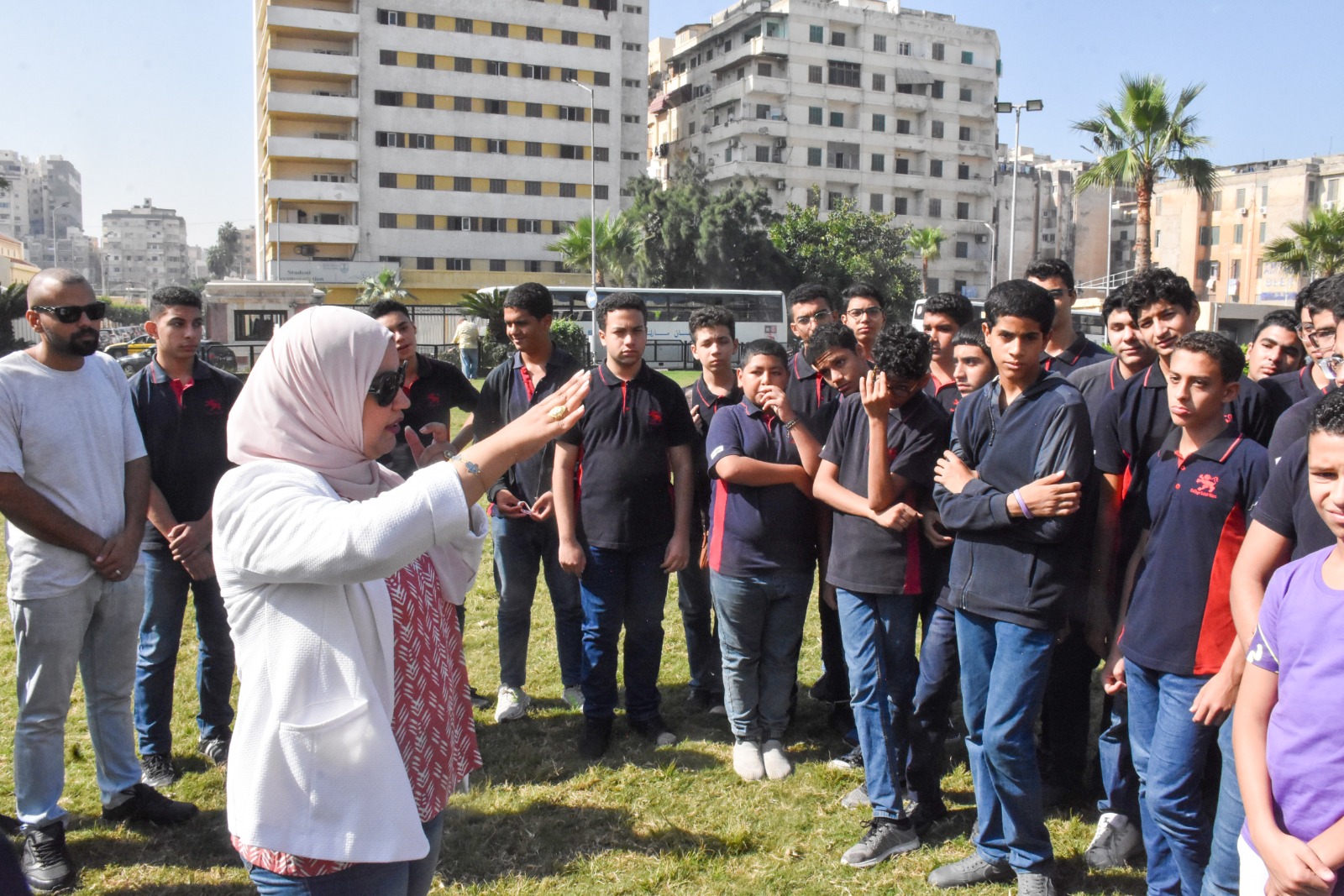 برنامج لطلاب مدارس الإسكندرية للحد من المخاطر الطبيعية 