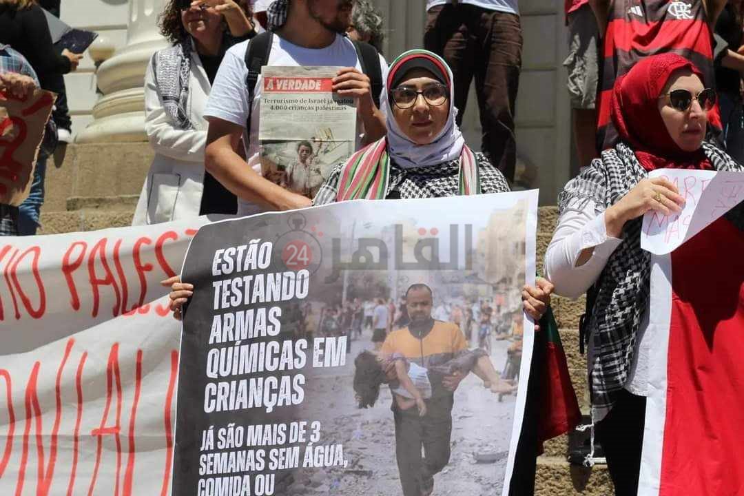 مظاهرات العرب في البرازيل