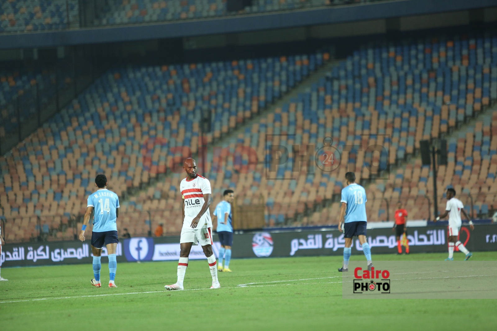 مباراة الزمالك وبيراميدز (10)