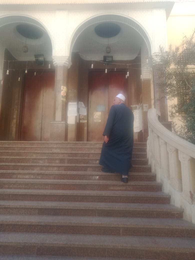 وكيل أوقاف الإسكندرية يتفقد المساجد استعدادا للشتاء