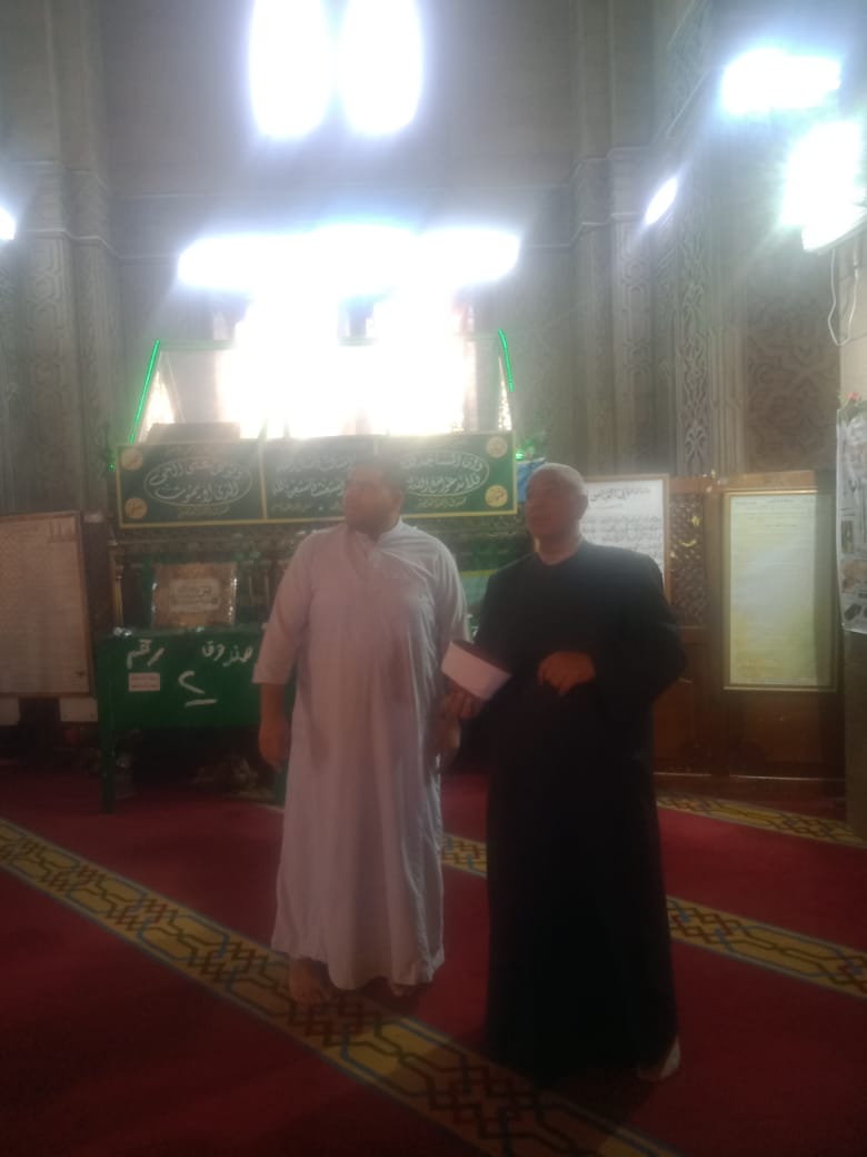 وكيل أوقاف الإسكندرية يتفقد المساجد استعدادا للشتاء