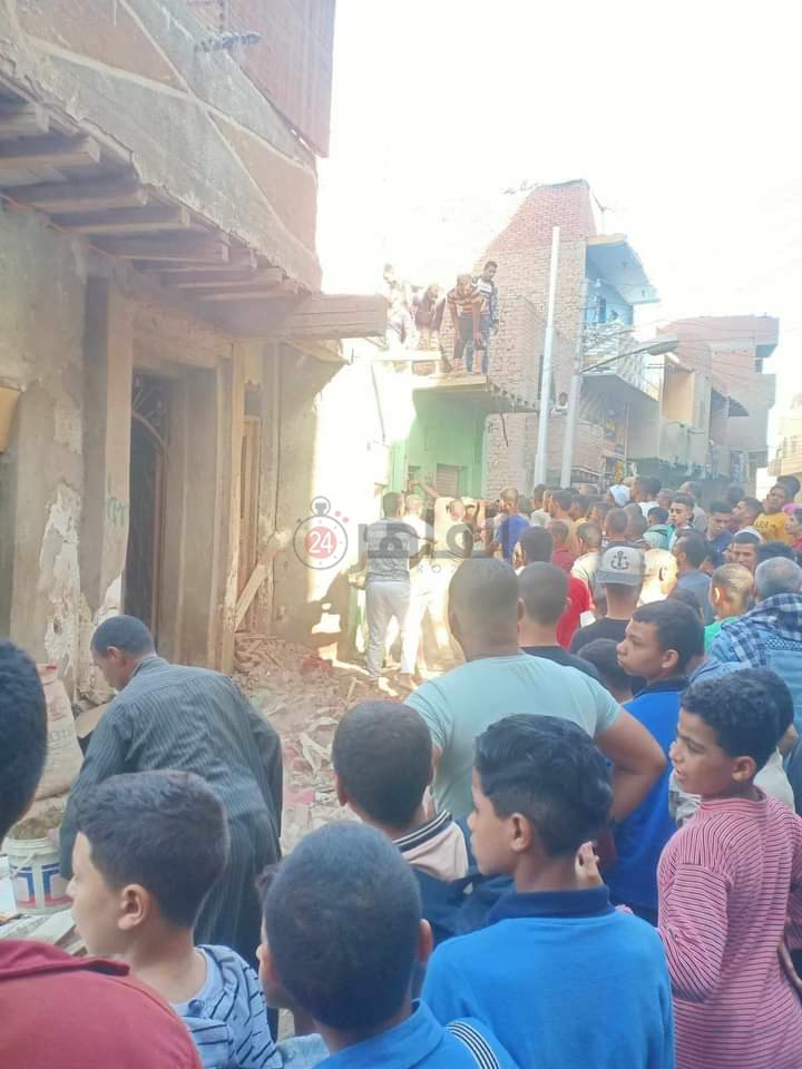 مصرع شخصين وإصابة 3 في انهيار سقف منزل بالفيوم 