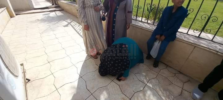 إعلان أسماء الفائزين في قرعة الحج بأسيوط- تصوير إيمان سمير