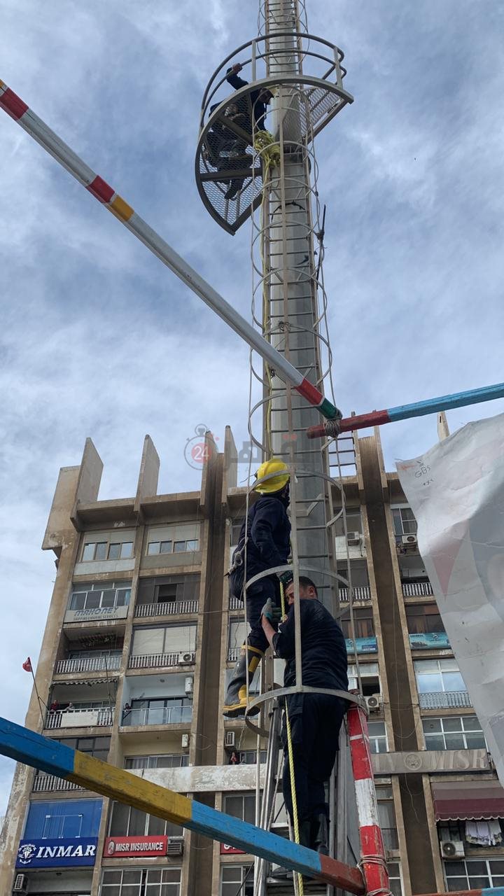 نجاح الحماية المدنية في انقاذ الشخص1