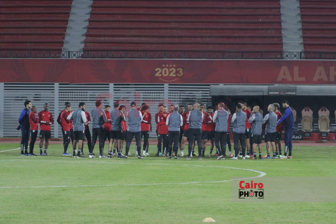 مران الأهلي الختامي قبل مواجهة ميدياما الغاني (5)