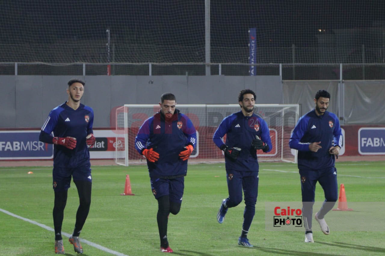 مران الأهلي الختامي قبل مواجهة ميدياما الغاني (11)