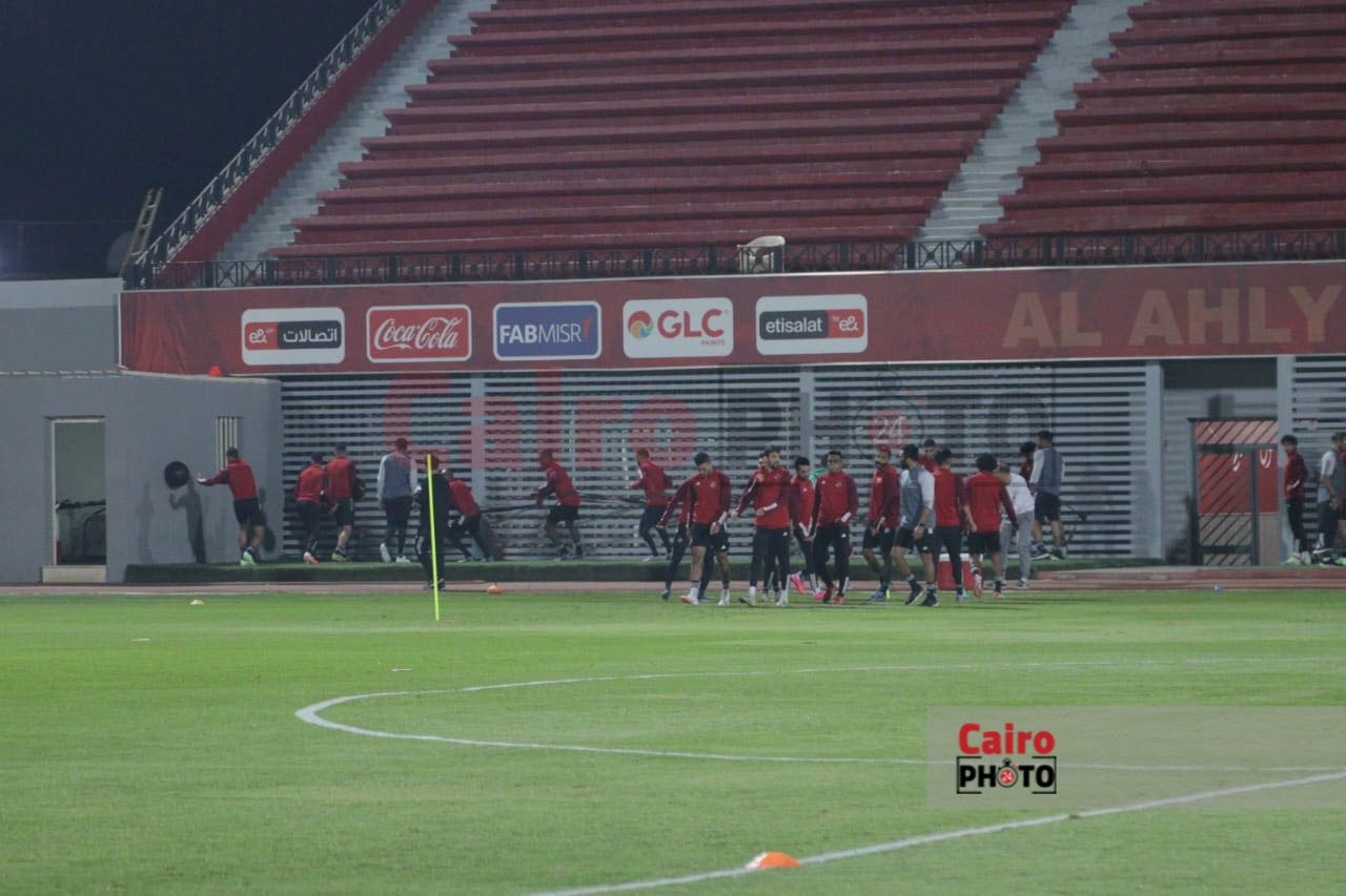 مران الأهلي الختامي قبل مواجهة ميدياما الغاني (12)