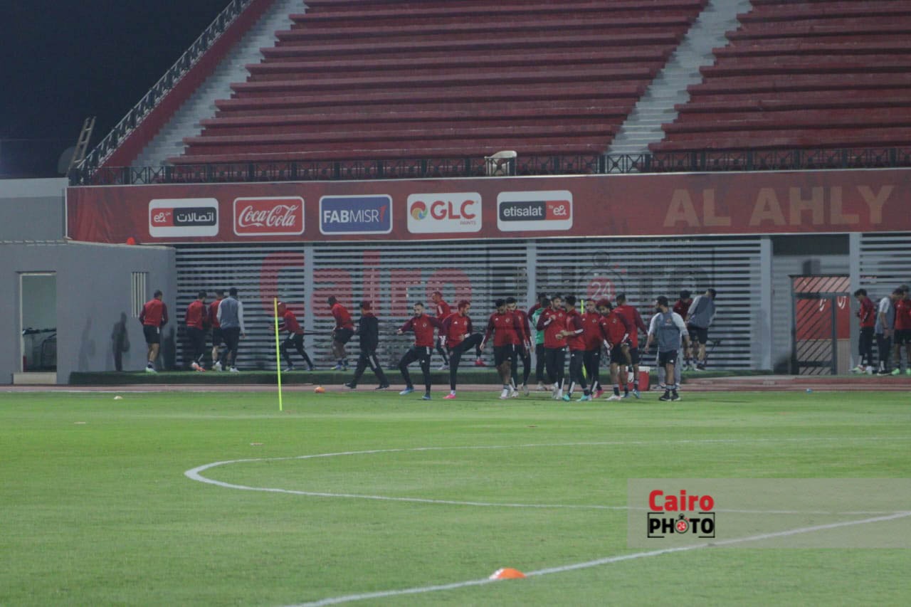 مران الأهلي الختامي قبل مواجهة ميدياما الغاني (15)
