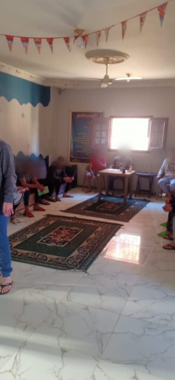 مركز مخالف لعلاج الإدمان بالعاشر من رمضان