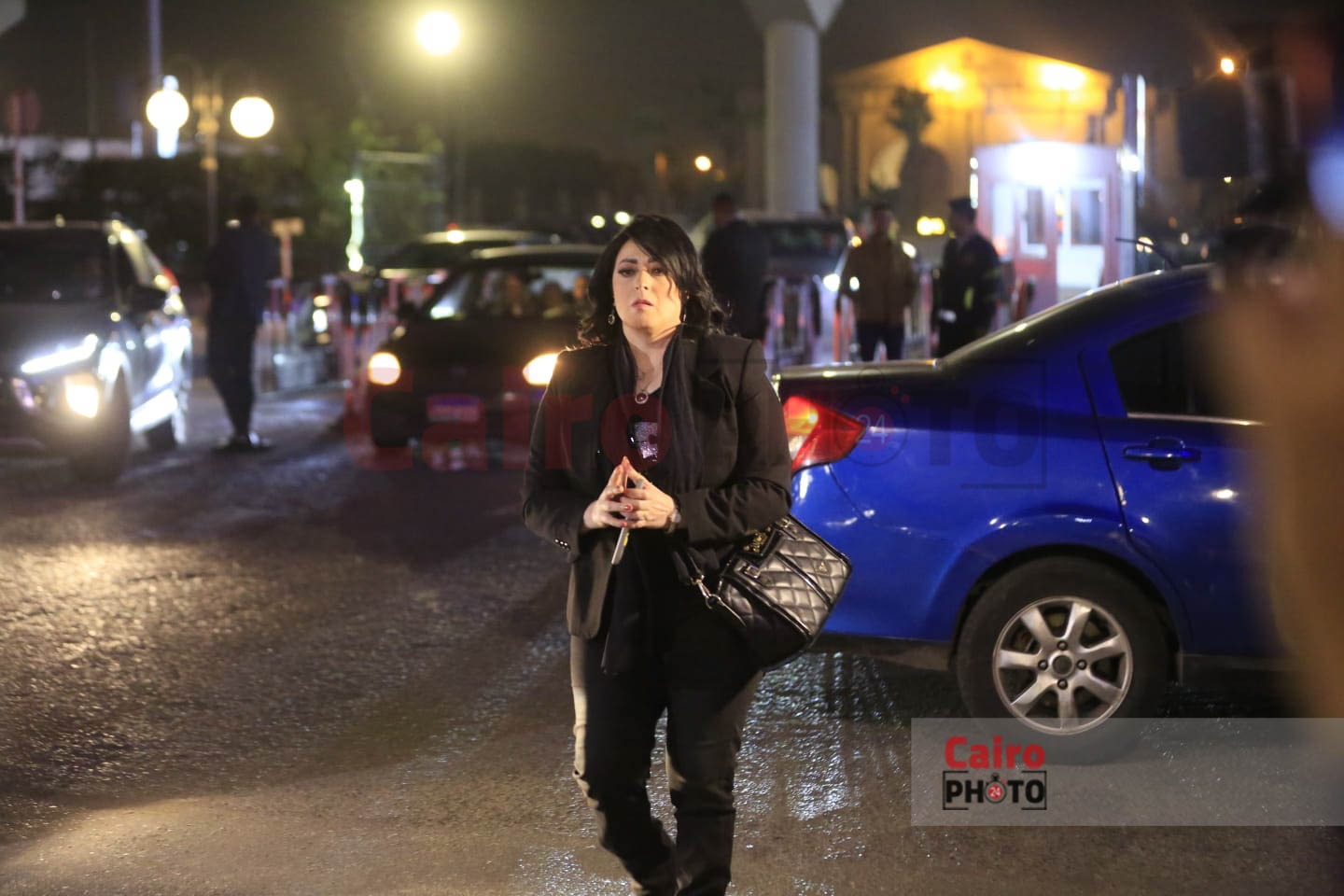 عزاء المنتجة ناهد فريد شوقي بمسجد الشرطة (2)