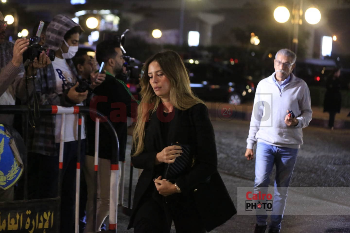 عزاء المنتجة ناهد فريد شوقي بمسجد الشرطة (3)