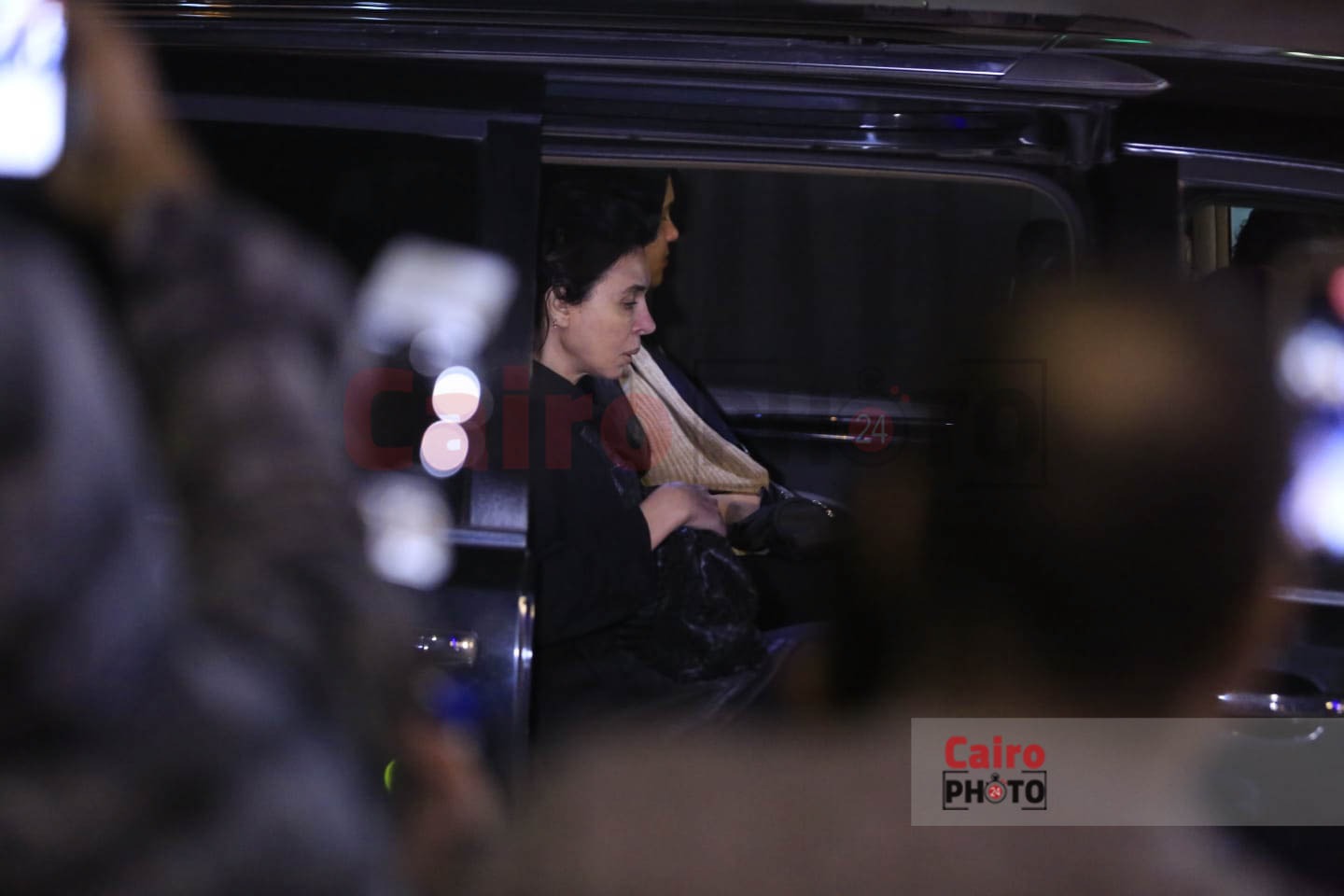 عزاء المنتجة ناهد فريد شوقي بمسجد الشرطة (7)