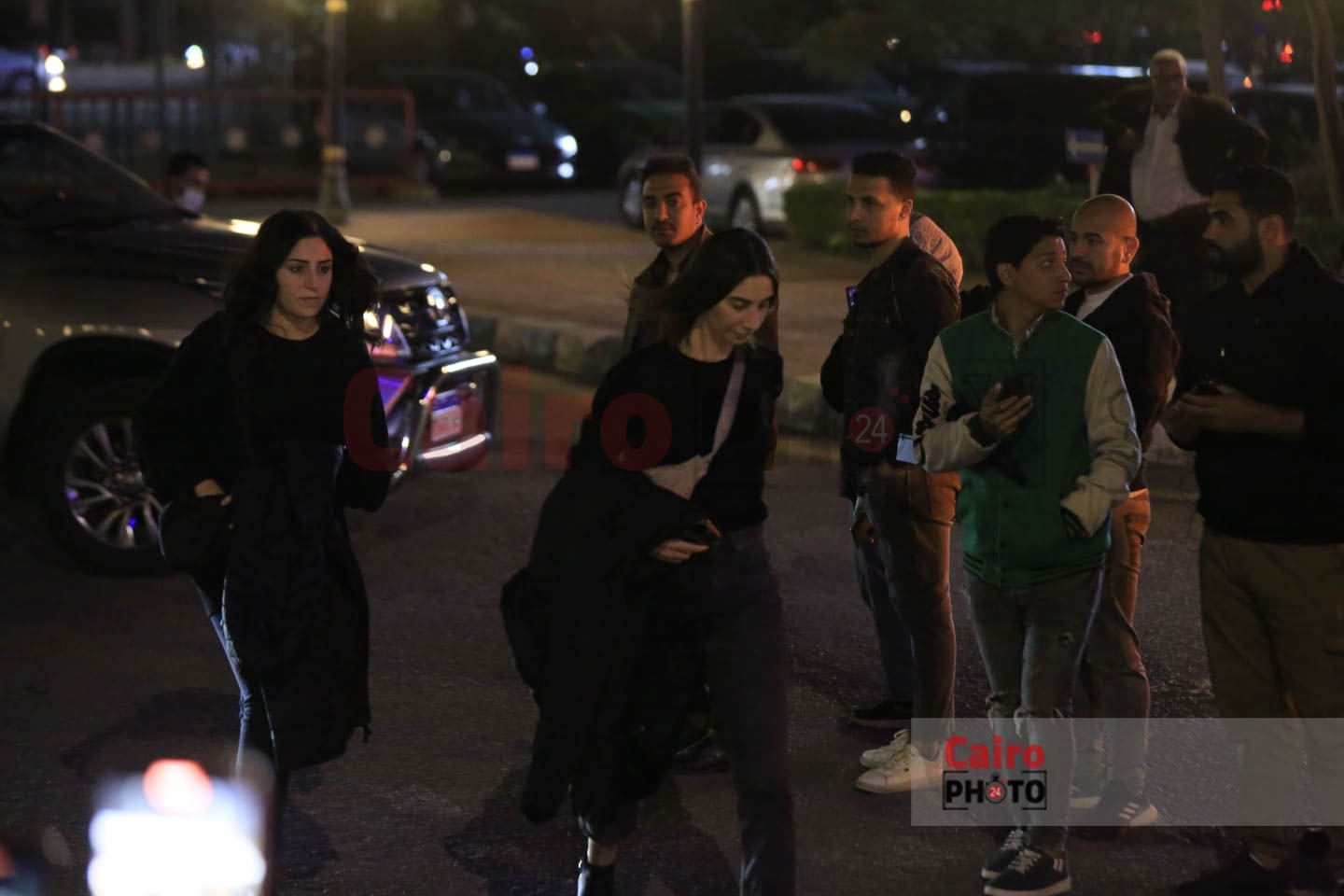 عزاء المنتجة ناهد فريد شوقي بمسجد الشرطة (14)