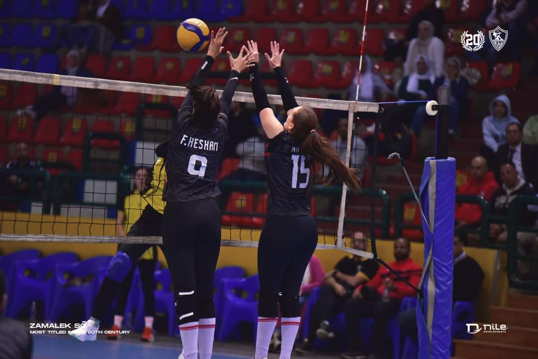 مباراة طائرة الزمالك وهليوبوليس (1)