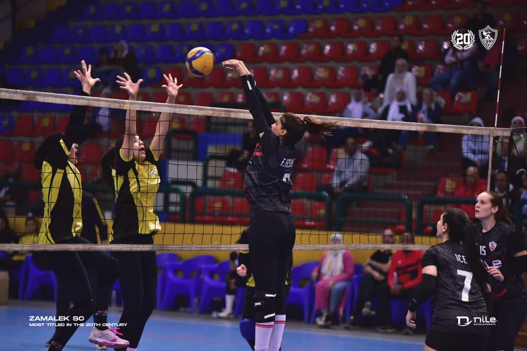 مباراة طائرة الزمالك وهليوبوليس (4)