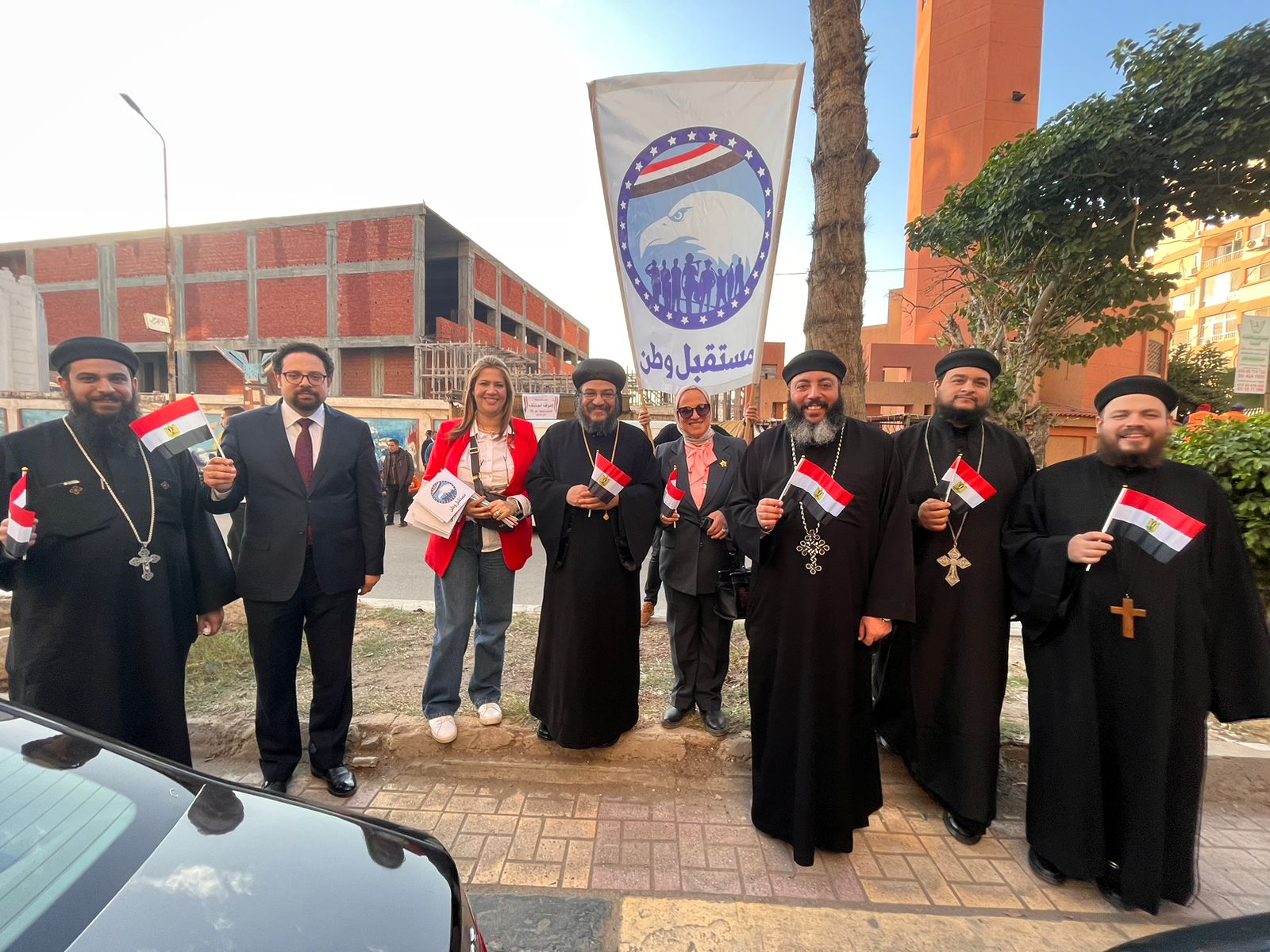 كهنة قطاع المنتزه يدلون بأصواتهم في الانتخابات الرئاسية 