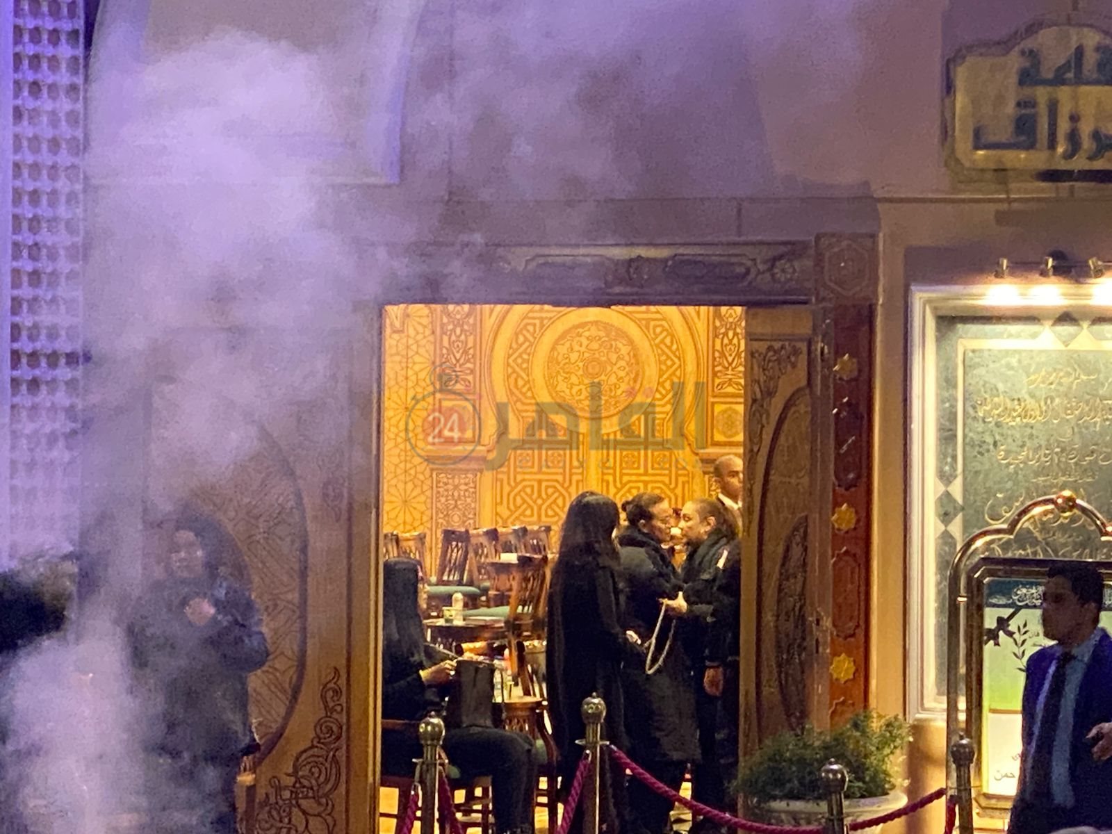 عزاء شقيق أحمد حلمي (4)