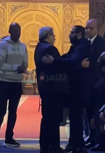 عزاء شقيق أحمد حلمي 10