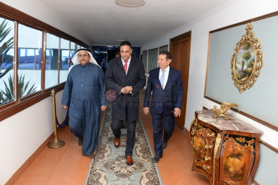 محافظ الدقهلية ييستقبل رئيس البرلمان العربي (7)