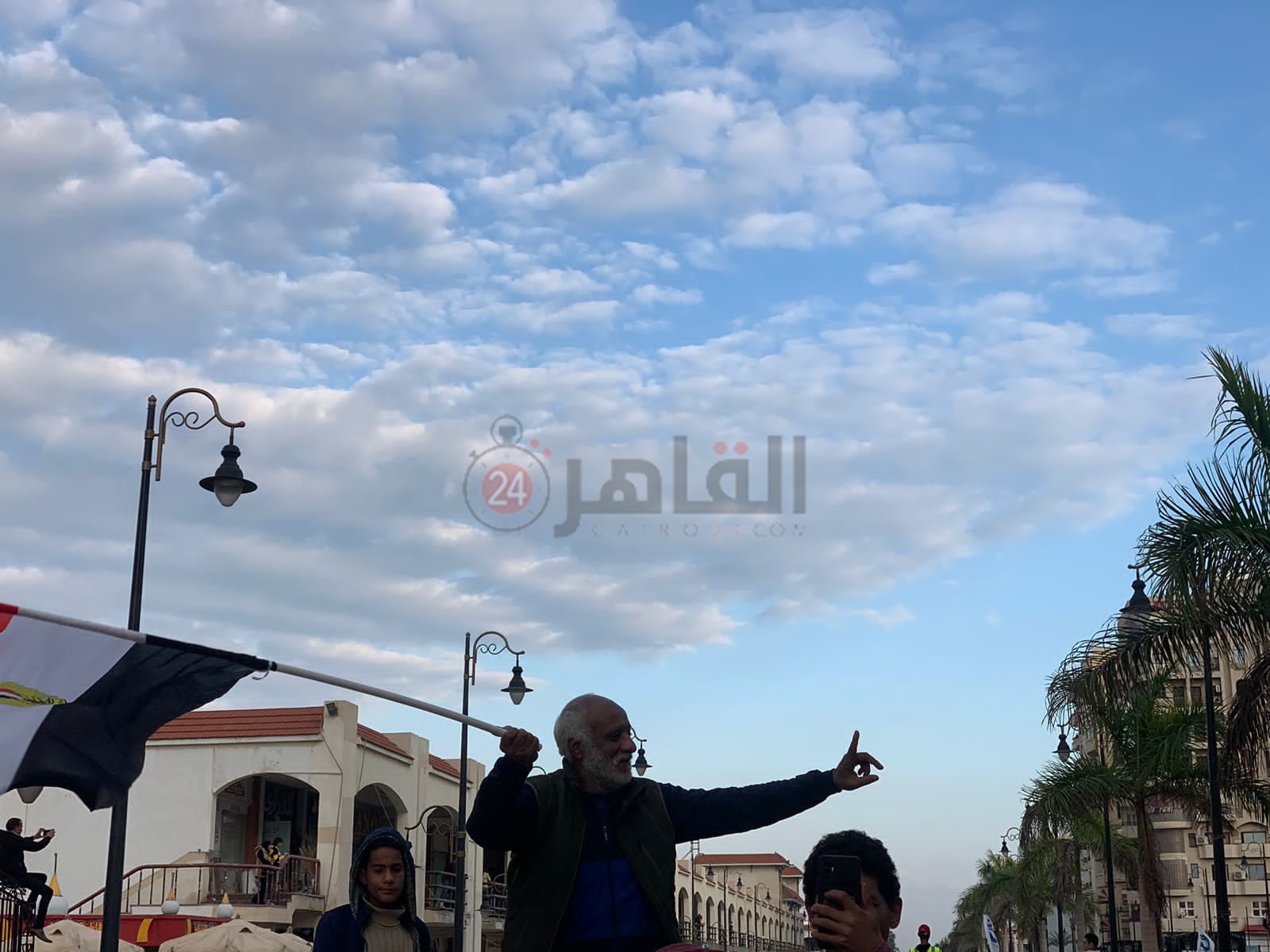 احتفالات عارمة بفوز الرئيس السيسي ببورسعيد