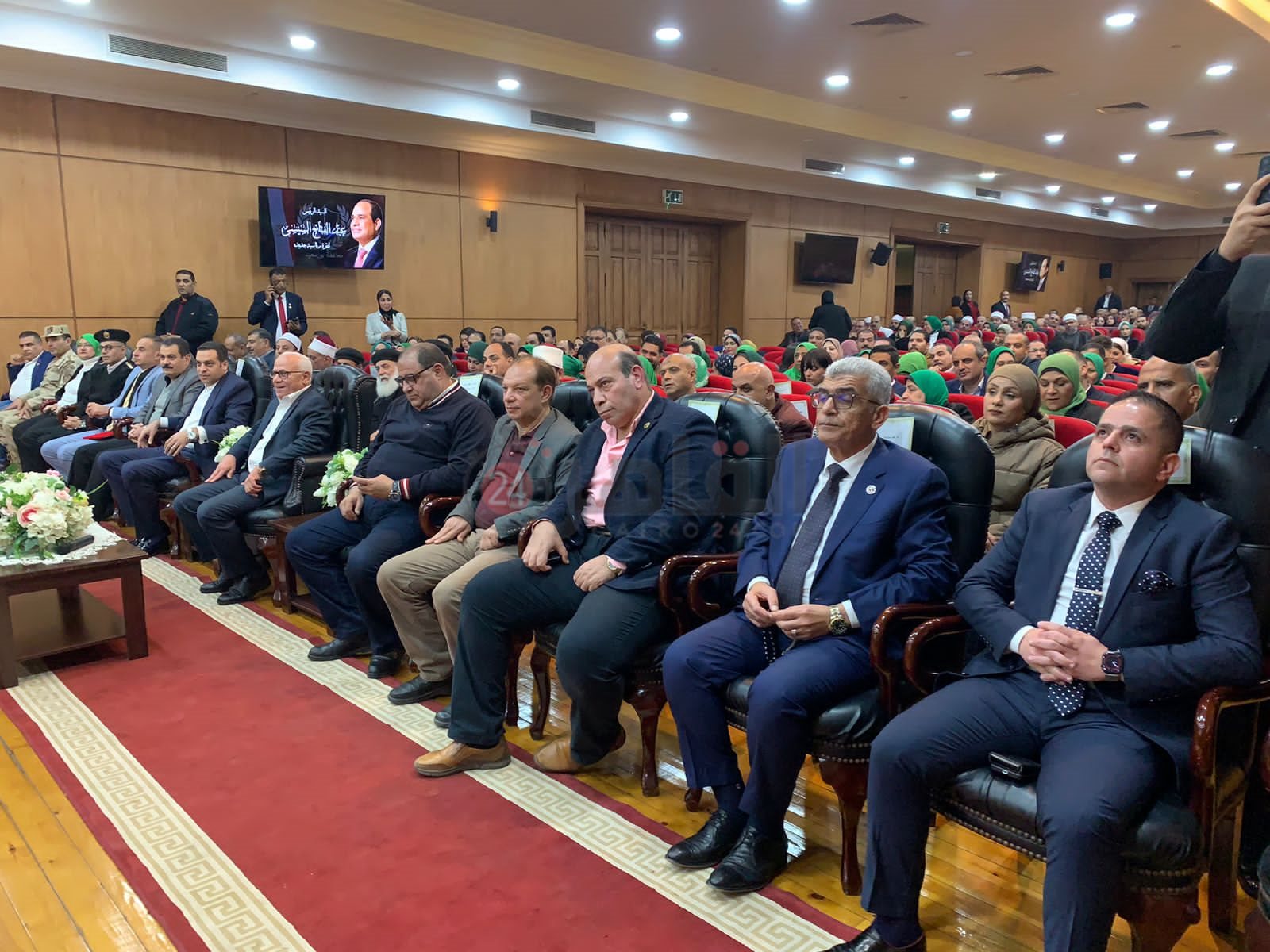 محافظة بورسعيد تحتفل بفوز الرئيس 