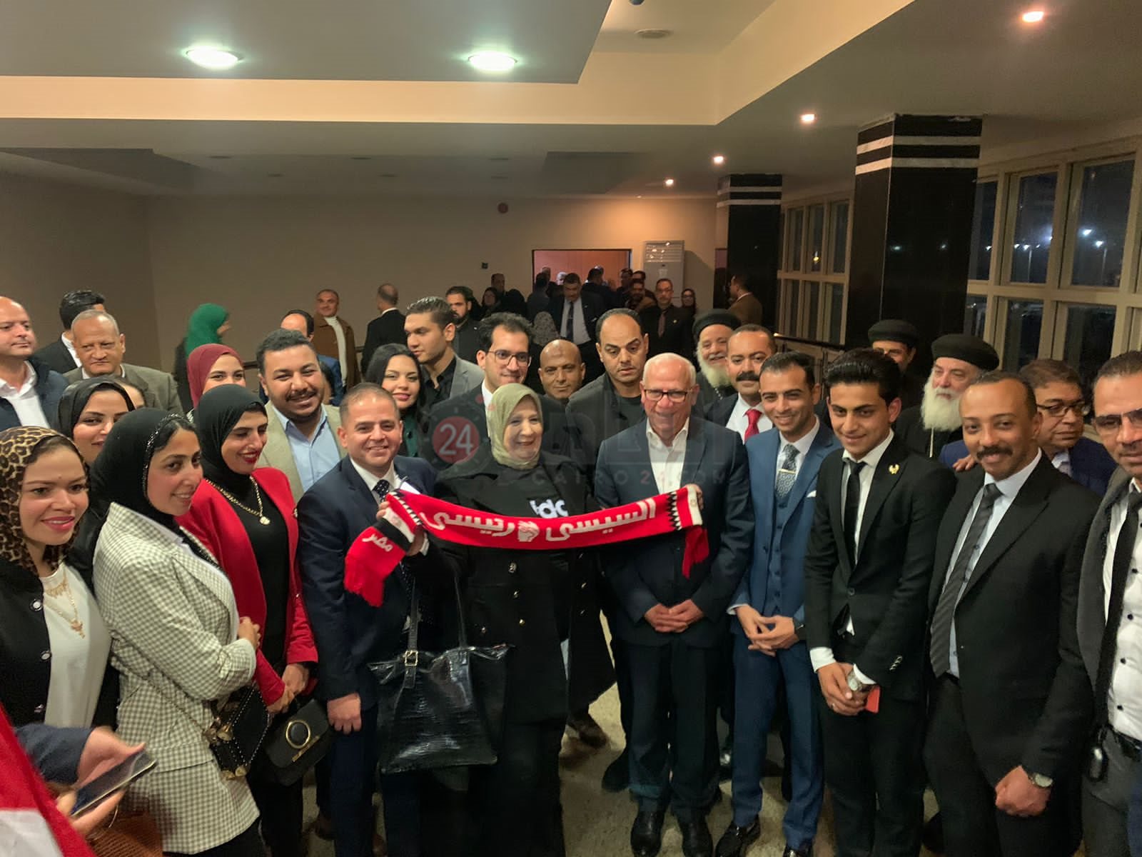 محافظة بورسعيد تحتفل بفوز الرئيس 