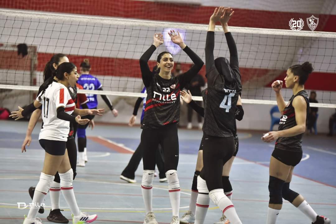 مباراة طائرة الزمالك وفريق أكتوبر (8)