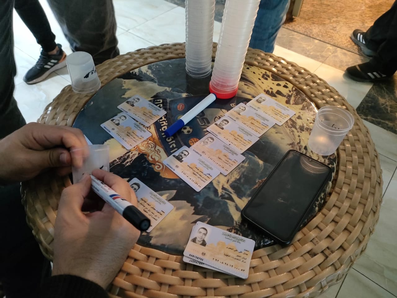 تحليل مخدرات للعاملين بنادي جزيرة الورد بالمنصورة