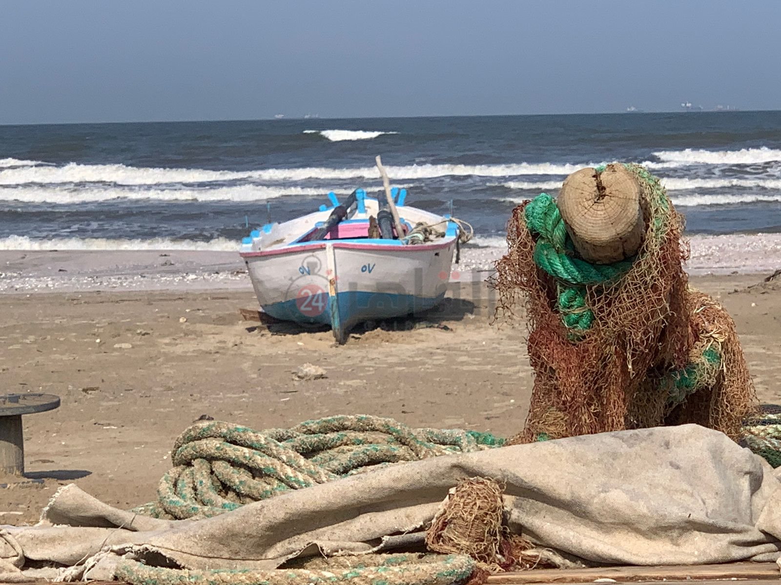 توقف حركة صيد الاسماك ببورسعيد 