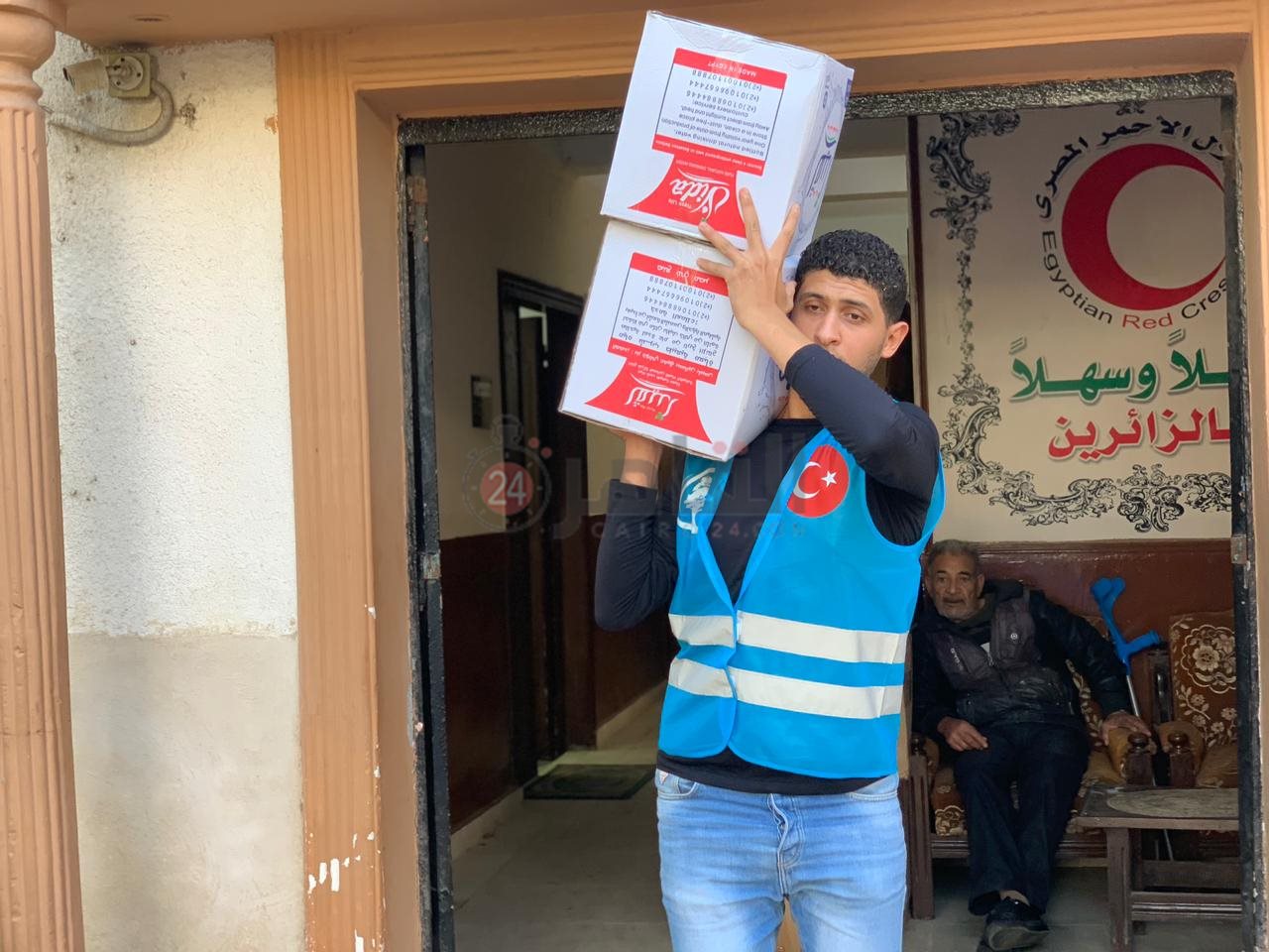 قوافل مساعدات غزة 