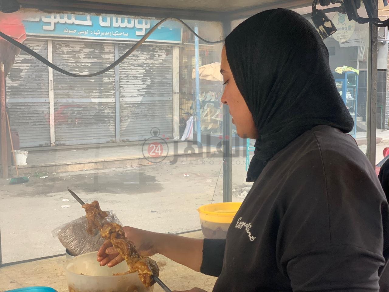 هبة بائعة المشويات ببورسعيد 