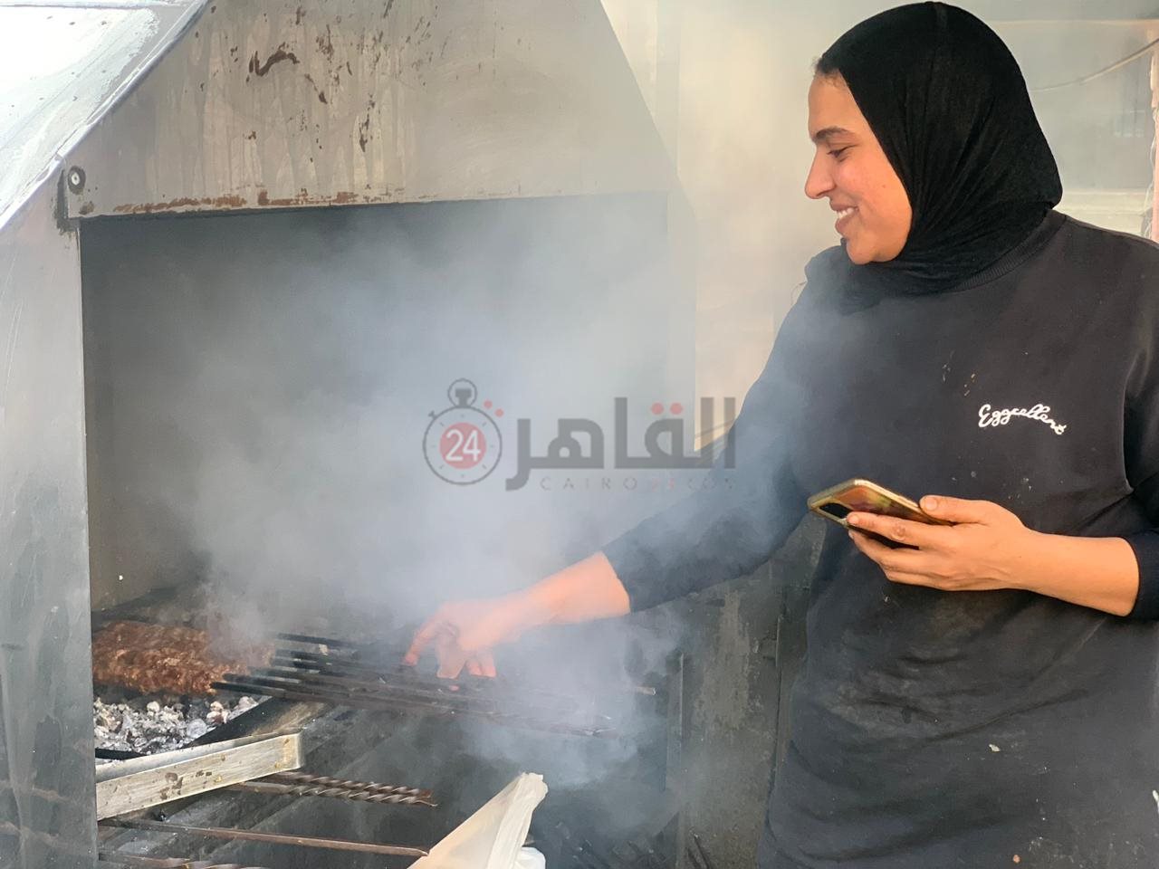 هبة بائعة المشويات ببورسعيد 