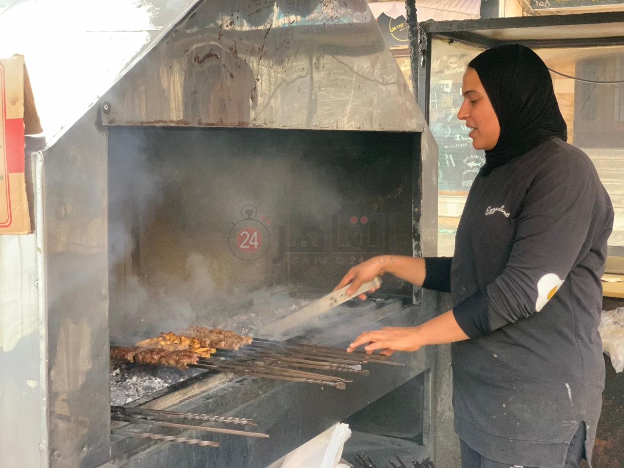 هبة بائعة المشويات ببورسعيد 