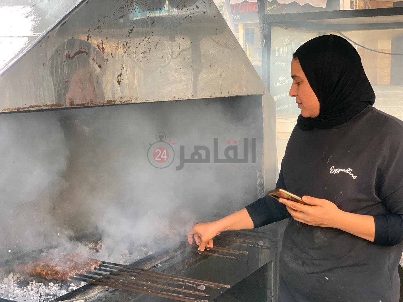 هبة بائعة المشويات ببورسعيد 