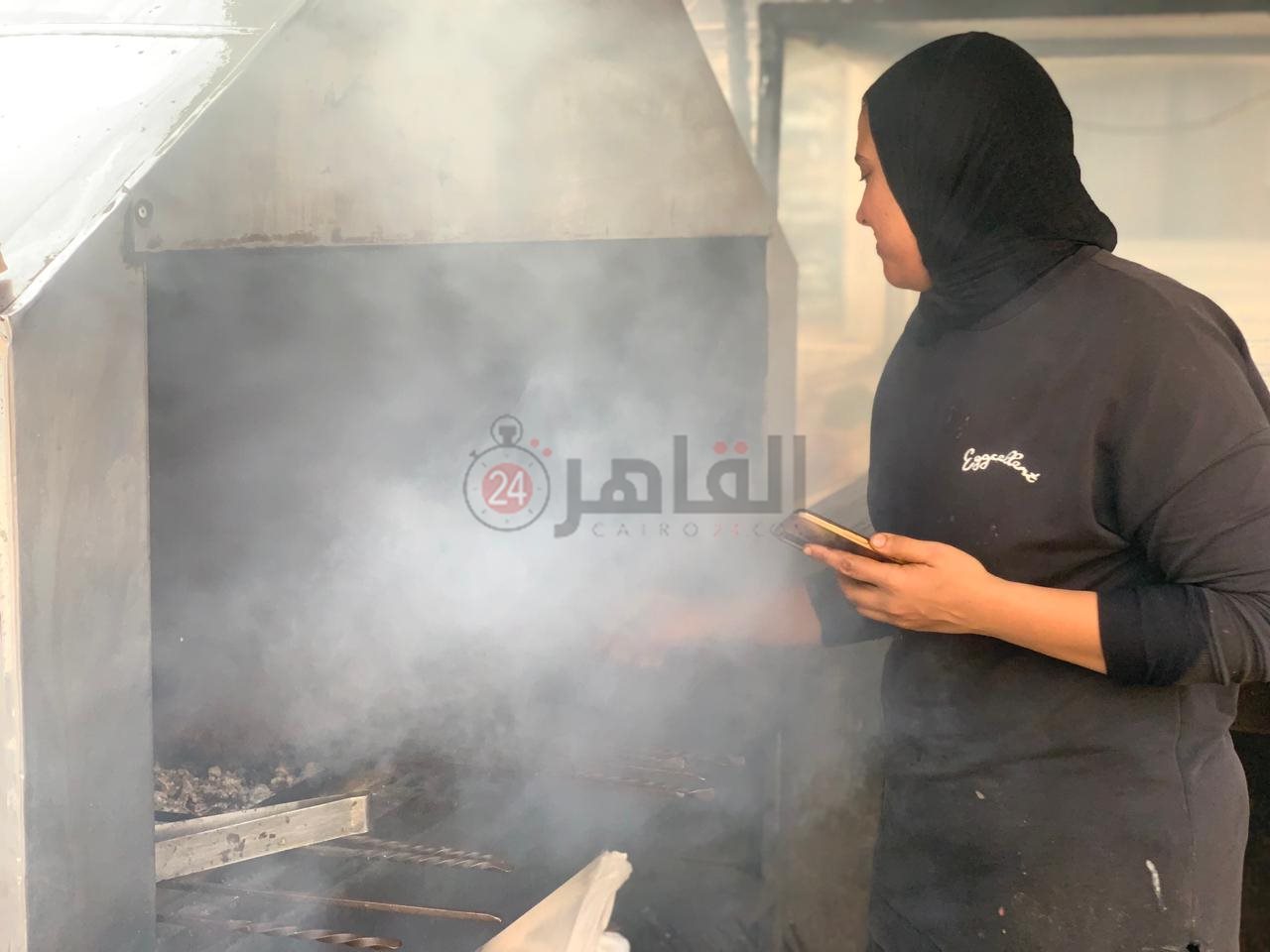 هبة بائعة المشويات ببورسعيد 